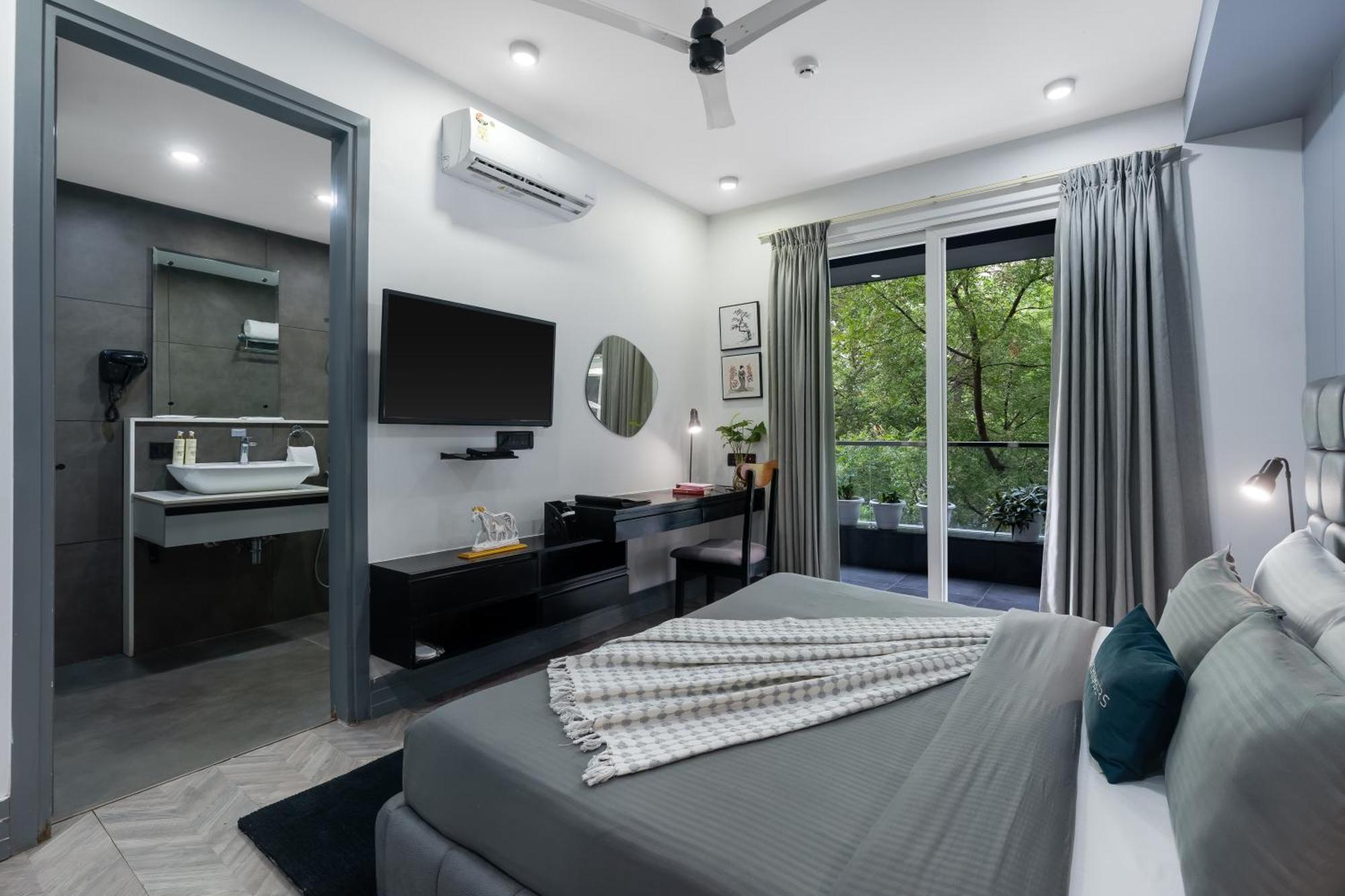 Bedchambers Serviced Apartments - Cyber City Gurgaon Exterior foto