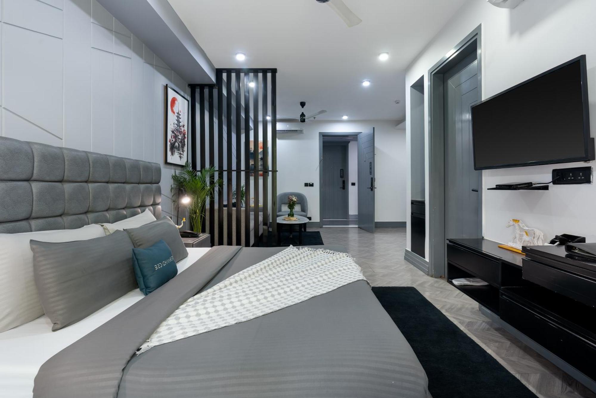 Bedchambers Serviced Apartments - Cyber City Gurgaon Exterior foto