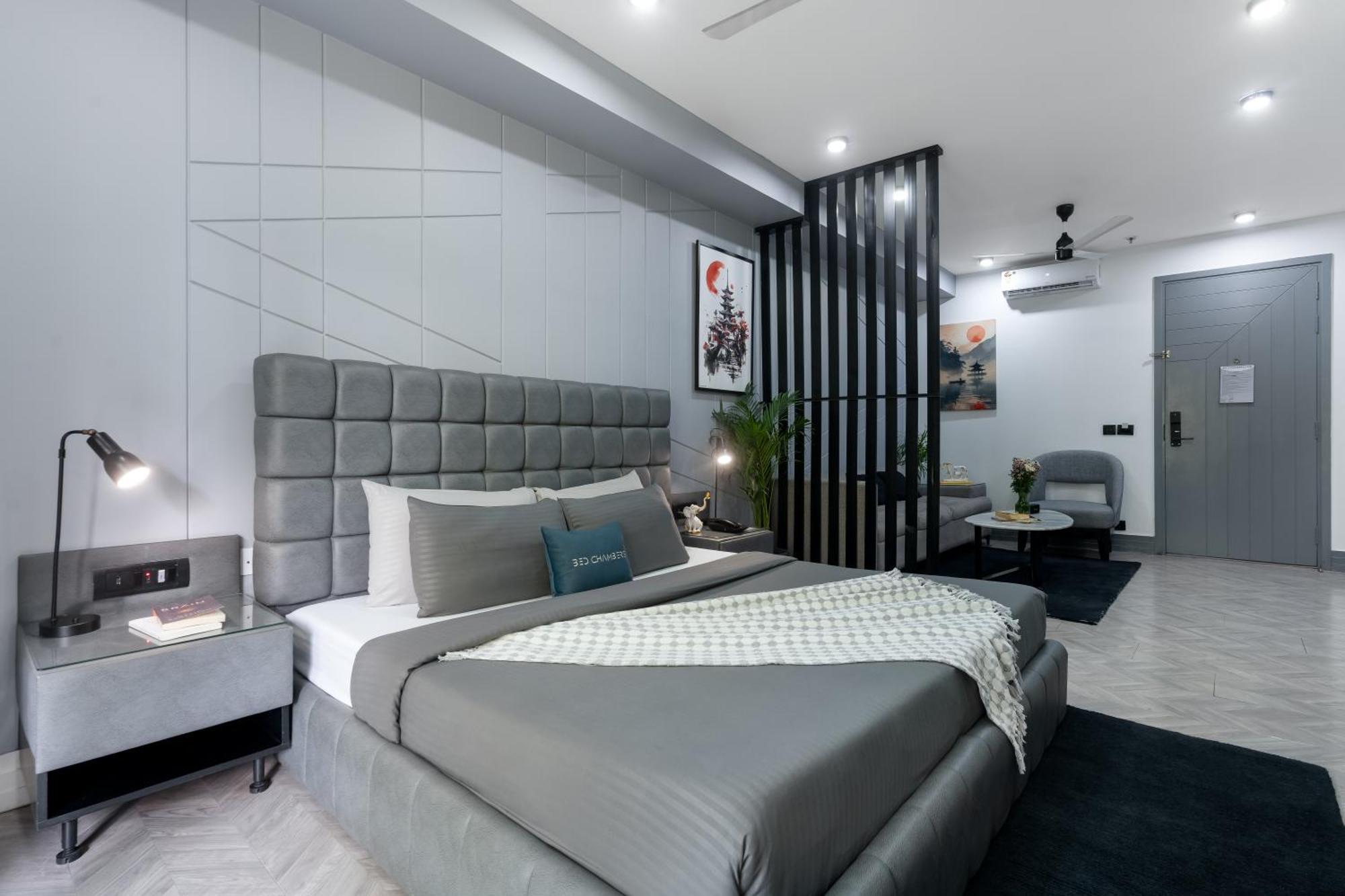 Bedchambers Serviced Apartments - Cyber City Gurgaon Exterior foto