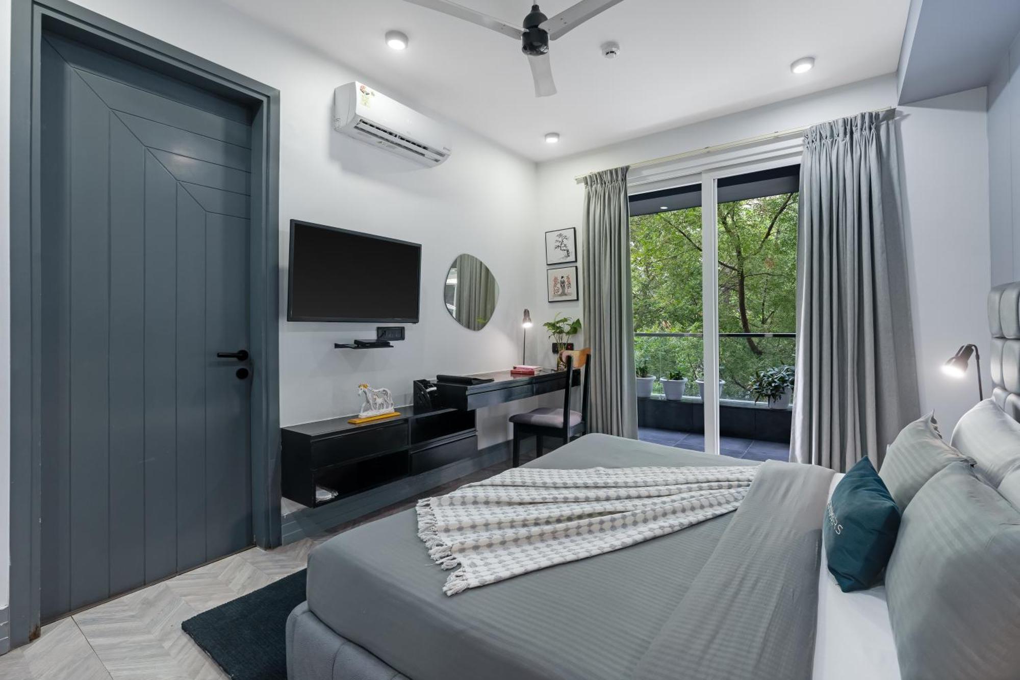 Bedchambers Serviced Apartments - Cyber City Gurgaon Exterior foto