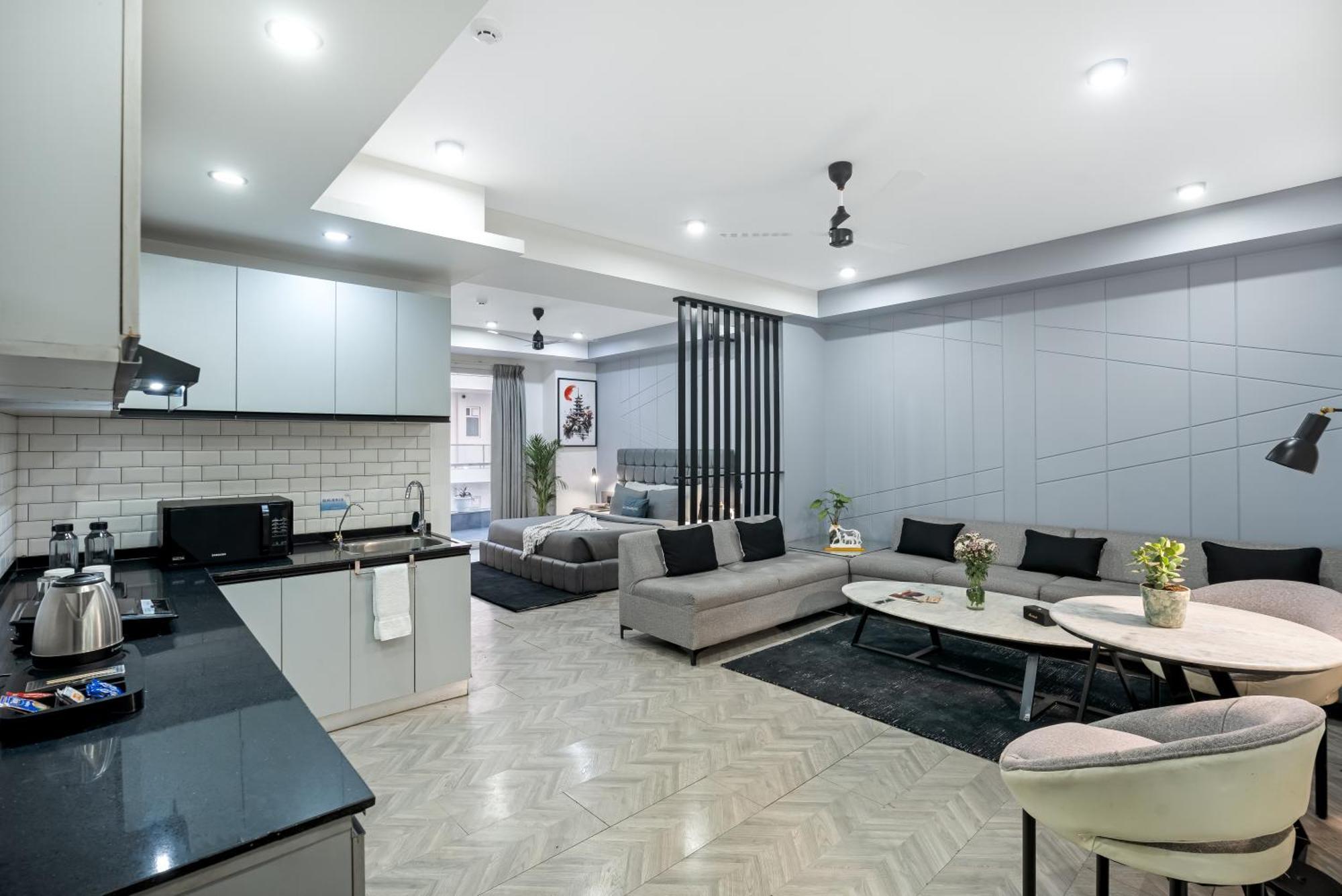 Bedchambers Serviced Apartments - Cyber City Gurgaon Exterior foto