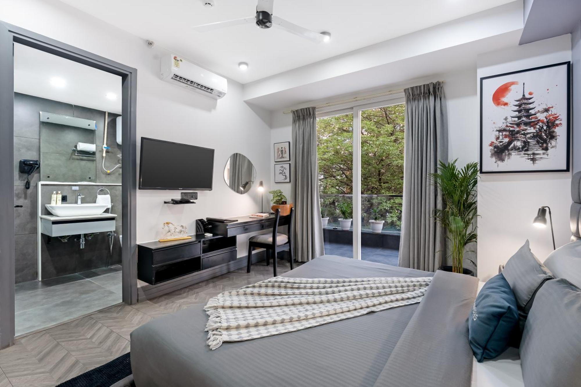 Bedchambers Serviced Apartments - Cyber City Gurgaon Exterior foto