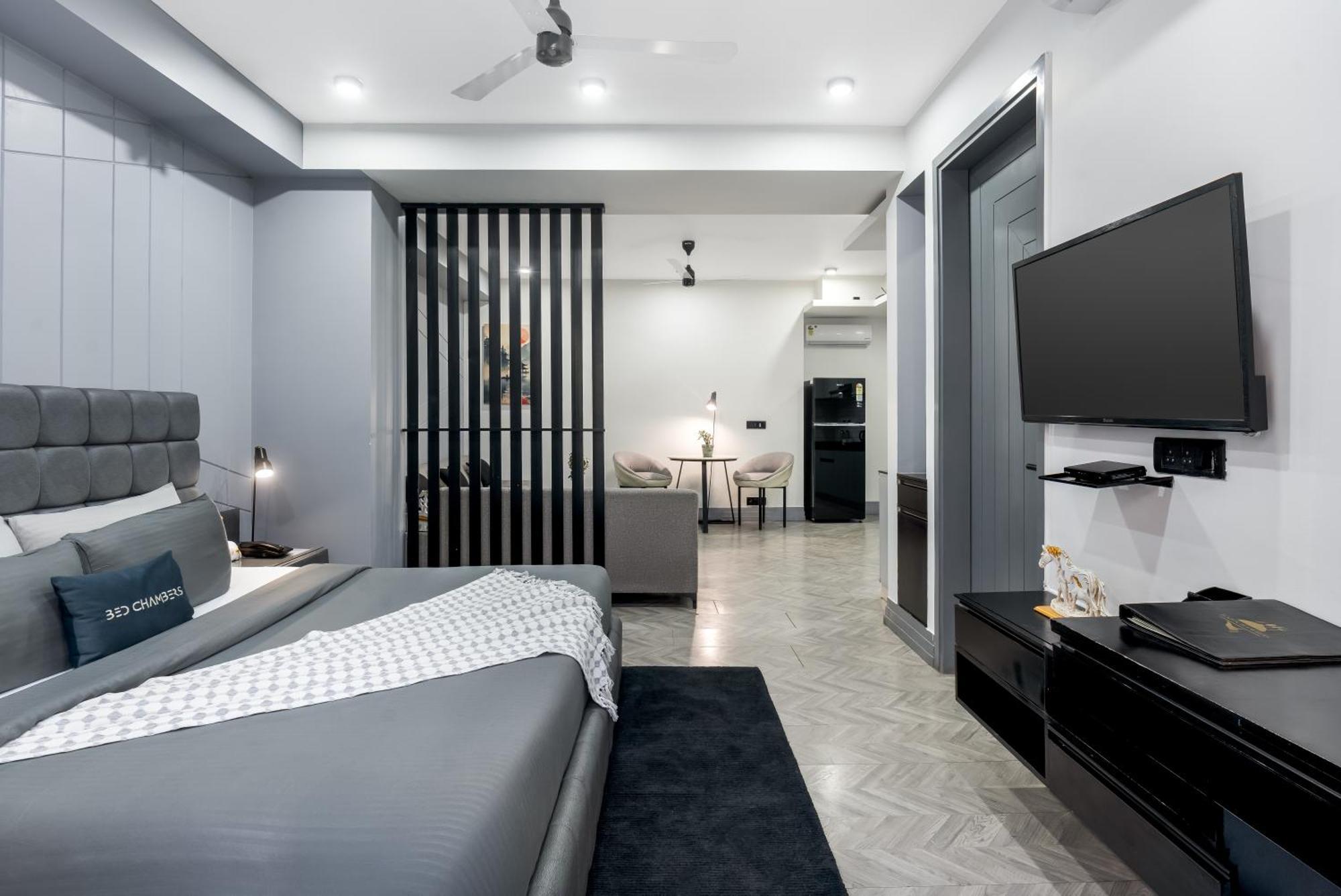 Bedchambers Serviced Apartments - Cyber City Gurgaon Exterior foto
